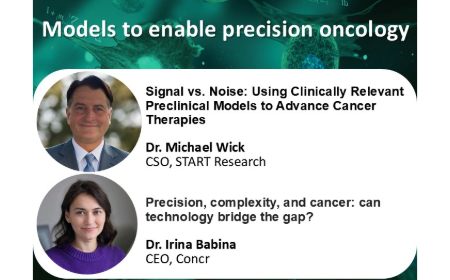 Models to Enable Precision Oncology webinar